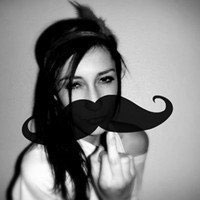 十月最热qq女生黑白头像