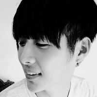 时尚经典的黑白人物头像图片