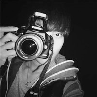 时尚经典的黑白人物头像图片