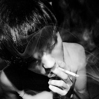 时尚经典的黑白人物头像图片