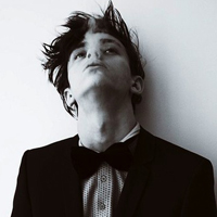 时尚经典的黑白人物头像图片