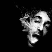 冷酷的非主流男生抽烟头像