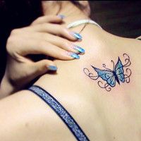 欧美混搭系qq个性纹身头像