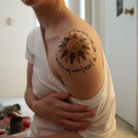 欧美混搭系qq个性纹身头像