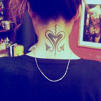 欧美混搭系qq个性纹身头像