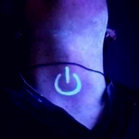 艳丽色彩的微信纹身头像图片