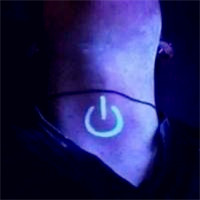 艳丽色彩的微信纹身头像图片