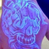 艳丽色彩的微信纹身头像图片