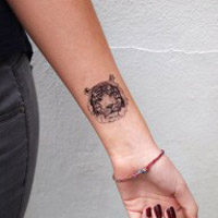 90后非主流女生纹身头像合集