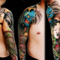 90后非主流女生纹身头像合集