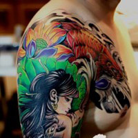 90后非主流女生纹身头像合集