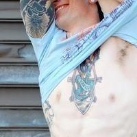 另类个性欧美男生纹身头像图