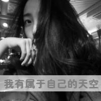 2016最新非主流女生黑白头像