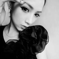 有气质的漂亮女生黑白qq头像