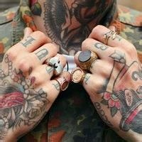 欧美风超拽帅哥纹身头像