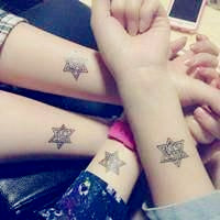 超霸气的社会美女纹身头像