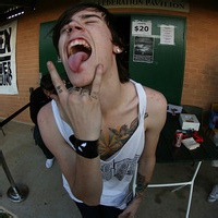 欧美风超拽帅哥纹身头像