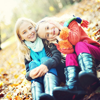 非主流清纯唯美姐妹头像