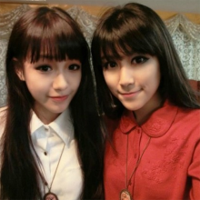 非主流清纯唯美姐妹头像