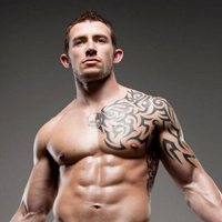 霸气肌肉男帅哥纹身头像赏析