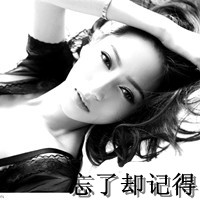 超有个性的非主流女生黑白头像