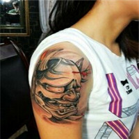 男生qq霸气纹身头像赏析