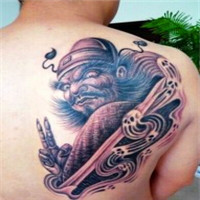 男生qq霸气纹身头像赏析