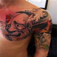 男生qq霸气纹身头像赏析