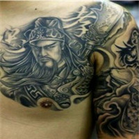 男生qq霸气纹身头像赏析