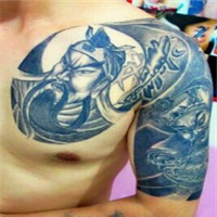 男生qq霸气纹身头像赏析