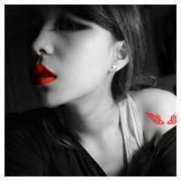 黑白系列qq女生超拽霸气头像