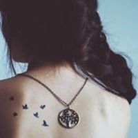 个性唯美的女生纹身头像赏析