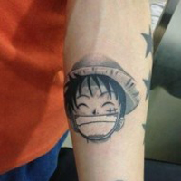 时尚个性情侣纹身头像图片