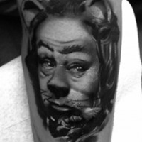 时尚个性情侣纹身头像图片