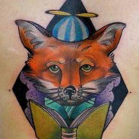 时尚个性情侣纹身头像图片