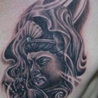 时尚个性情侣纹身头像图片