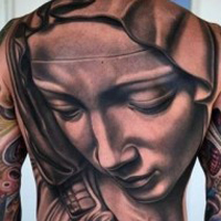 时尚个性情侣纹身头像图片