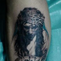 时尚个性情侣纹身头像图片