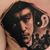 时尚个性情侣纹身头像图片