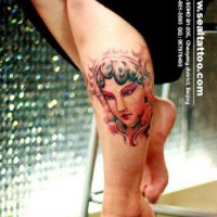 时尚个性情侣纹身头像图片