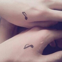 超拽qq情侣纹身头像图片