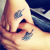 超拽qq情侣纹身头像图片