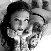 超拽qq情侣纹身头像图片