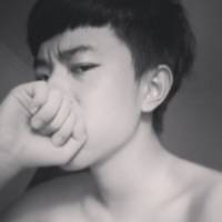 冷酷的非主流男生黑白头像