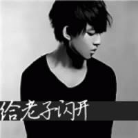 冷酷的非主流男生黑白头像