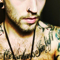 欧美帅哥qq纹身头像图片