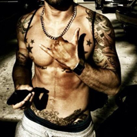 欧美帅哥qq纹身头像图片