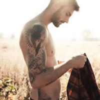 欧美帅哥qq纹身头像图片