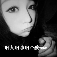 人气超高的美女黑白头像图片