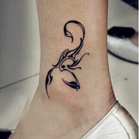 简约唯美小清新女生纹身头像合集